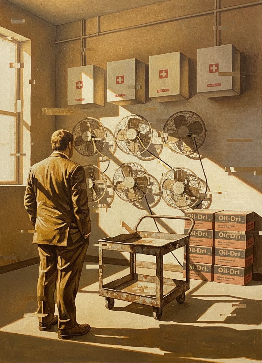 Harold Counting the Fans — Viktor Eklund · MODULAR one-of-a-kind original