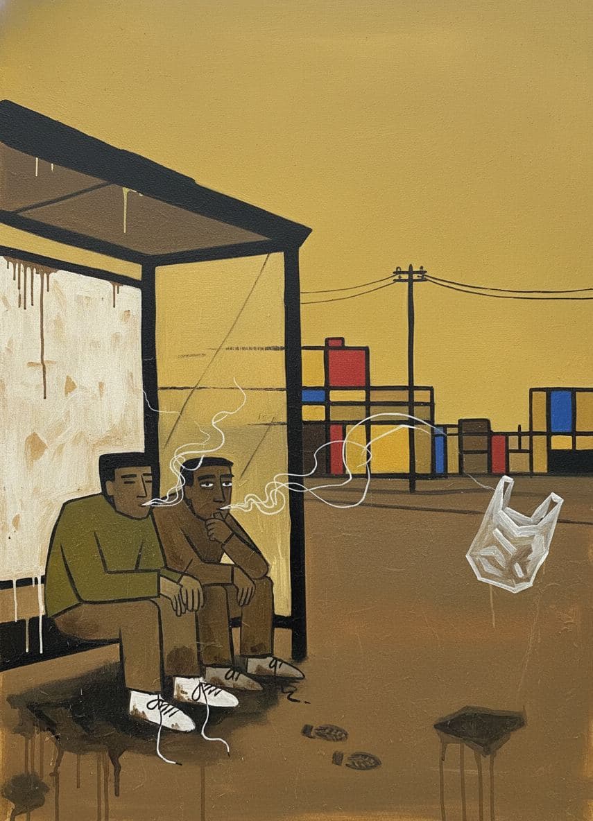 He Said It Was Fine — Viktor Eklund · MODULAR one-of-a-kind original