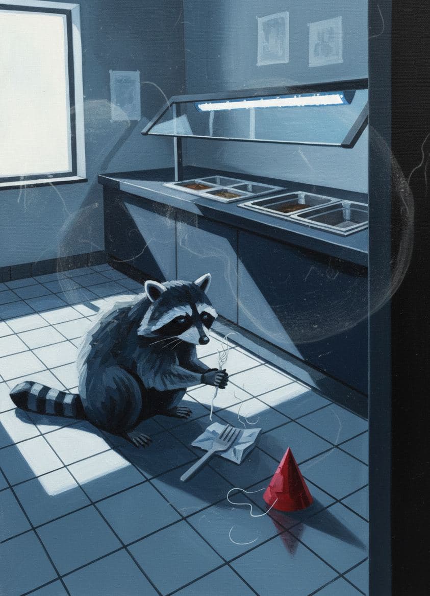 He Thought He Was Alone — Viktor Eklund · MODULAR one-of-a-kind original