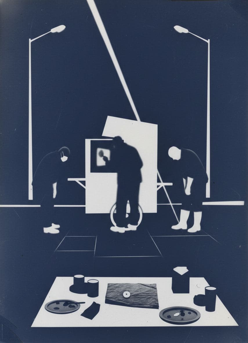 heat haze, plaster dust, sweat — Viktor Eklund · MODULAR one-of-a-kind original