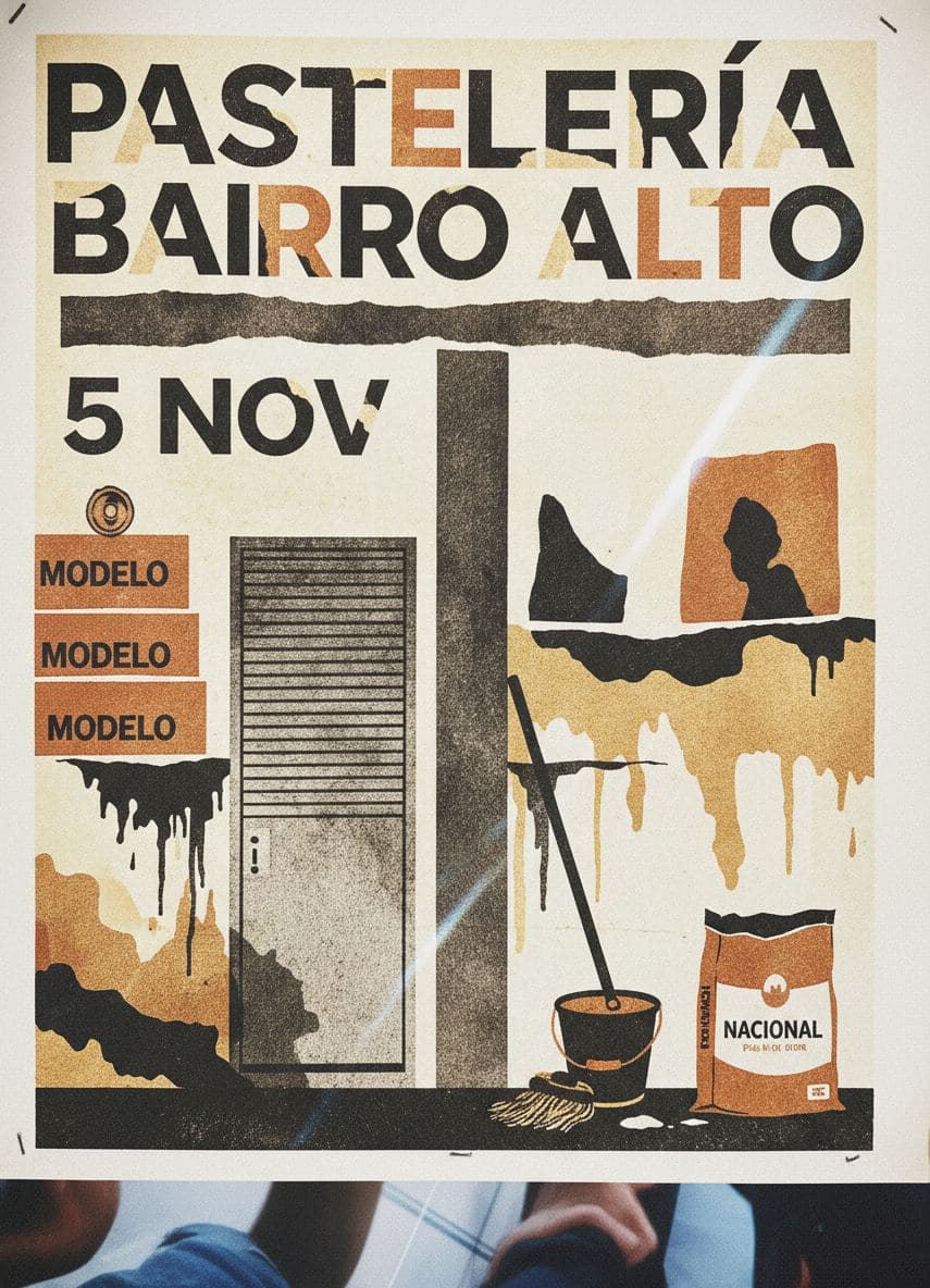 high tide in the bairro — Anya Pietrowski · MODULAR one-of-a-kind original