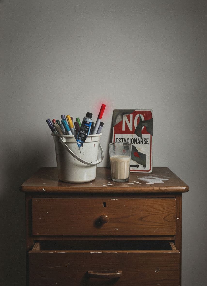 horchata, heatwave, and a half-dried tube — Stefan Tannhäuser · MODULAR one-of-a-kind original