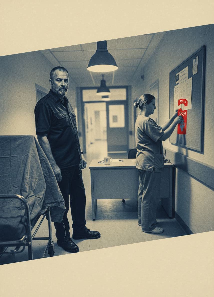 Hospital Corridor with a Crooked Schedule — Stefan Tannhäuser · MODULAR one-of-a-kind original