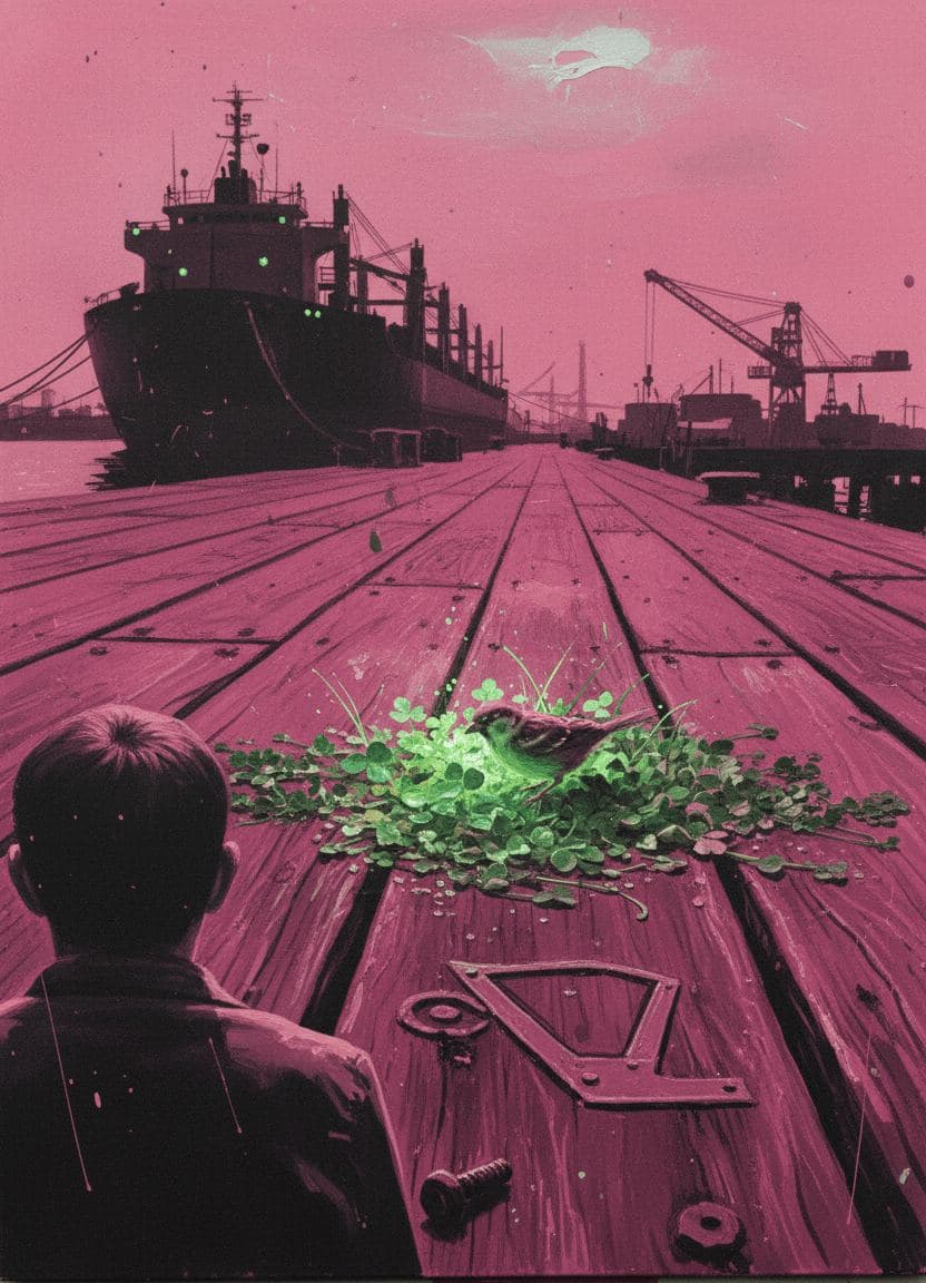 Industrial Pier with Clover — Stefan Tannhäuser · MODULAR one-of-a-kind original
