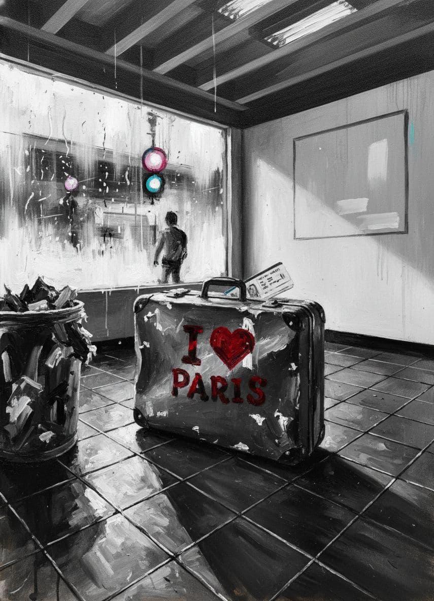 It Just Left — Stefan Tannhäuser · MODULAR one-of-a-kind original