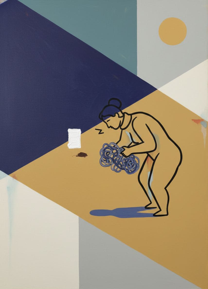 It Was Supposed To Be Clean — Viktor Eklund · MODULAR one-of-a-kind original