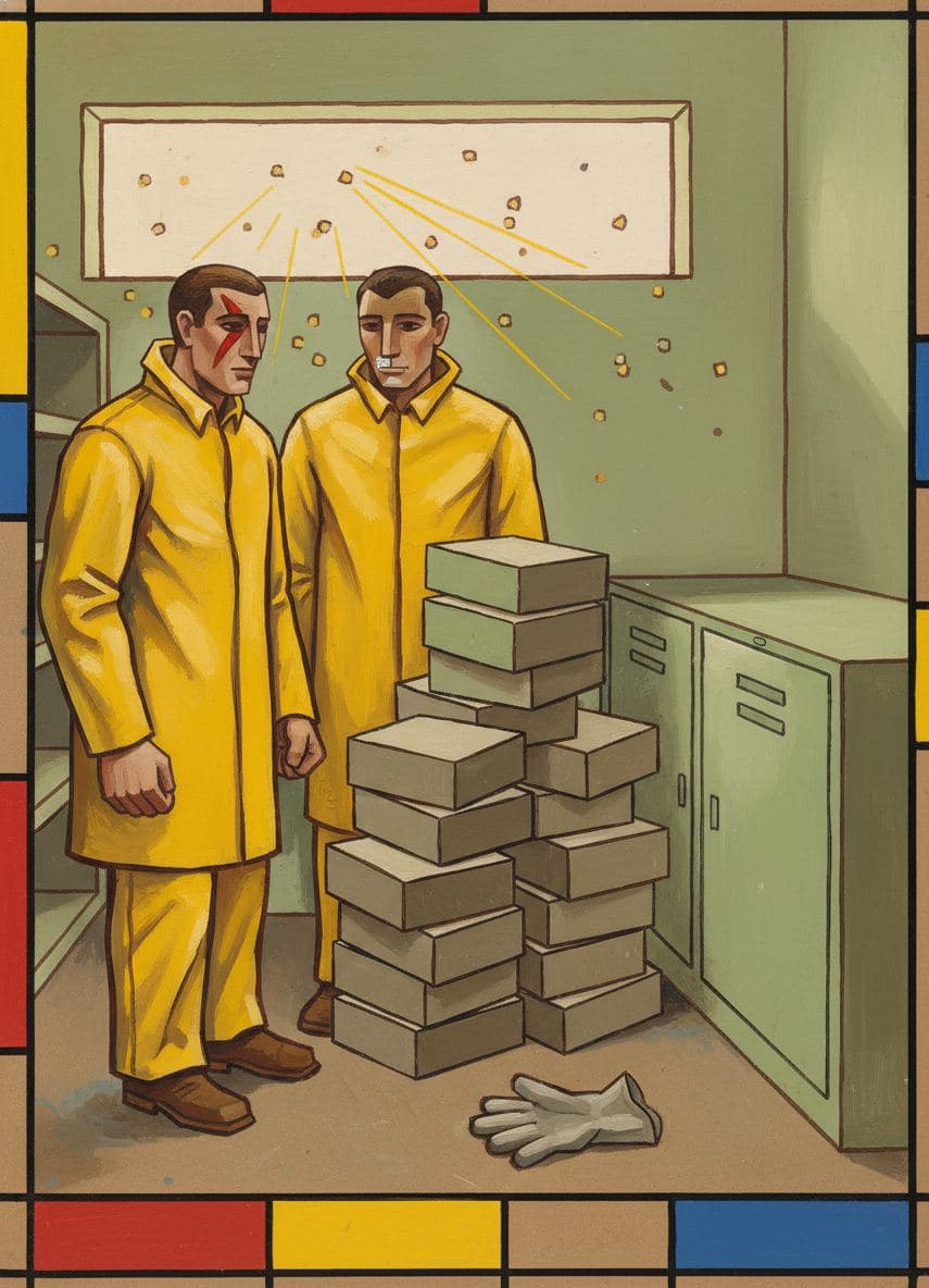 Janitor's Closet with Absorbent Pads — Viktor Eklund · MODULAR one-of-a-kind original