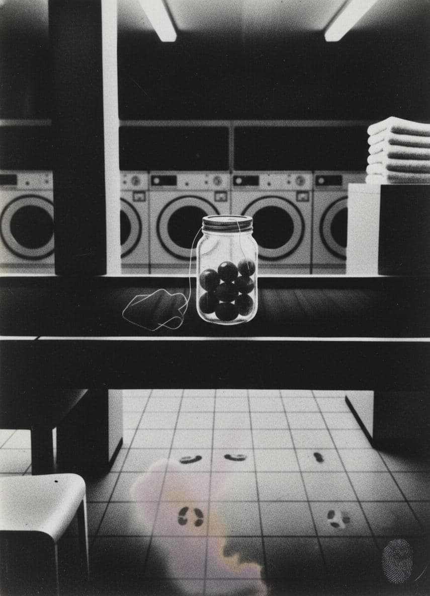 Jar of Olives on Conveyor — Viktor Eklund · MODULAR one-of-a-kind original