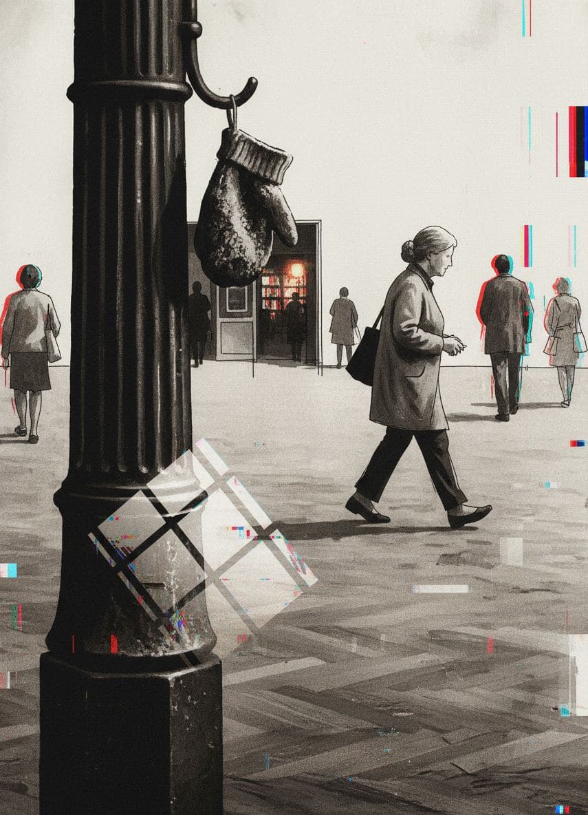 Lamppost by the Library — Viktor Eklund · MODULAR one-of-a-kind original