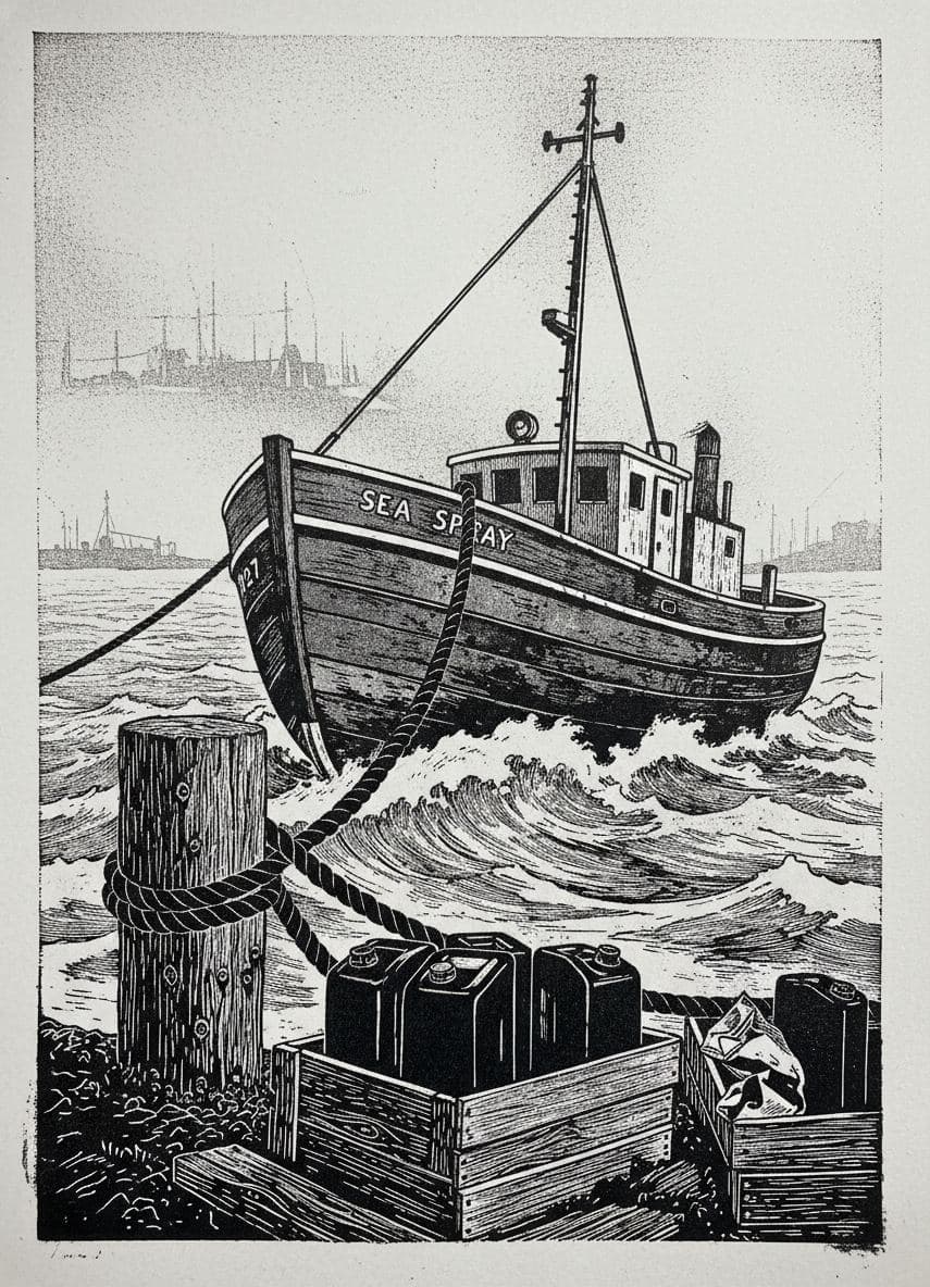Lashing the Trawler — Yuko Shimizu-Tachibana · MODULAR one-of-a-kind original