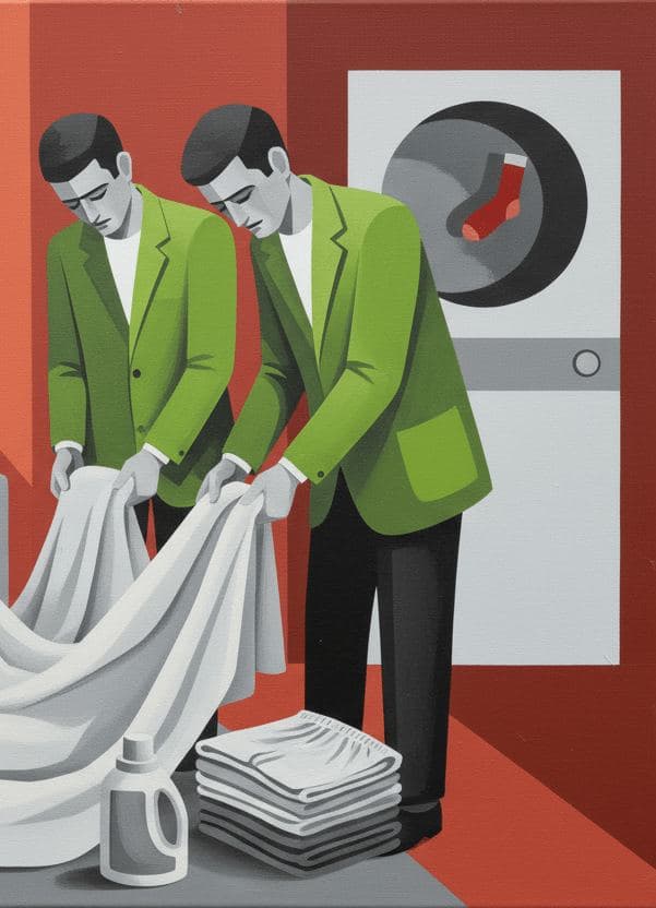 Lime Green Leisure Suits — Viktor Eklund · MODULAR one-of-a-kind original