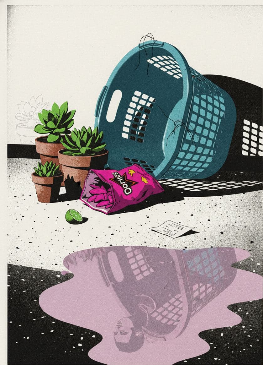 Lime Wedge Near the Echeveria — Anya Pietrowski · MODULAR one-of-a-kind original