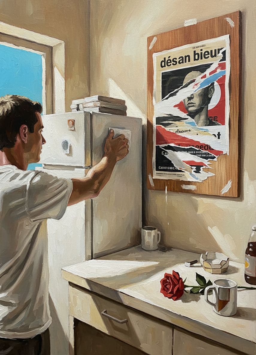 Marcus Reaches for Ration — Irmela Bechmann · MODULAR one-of-a-kind original