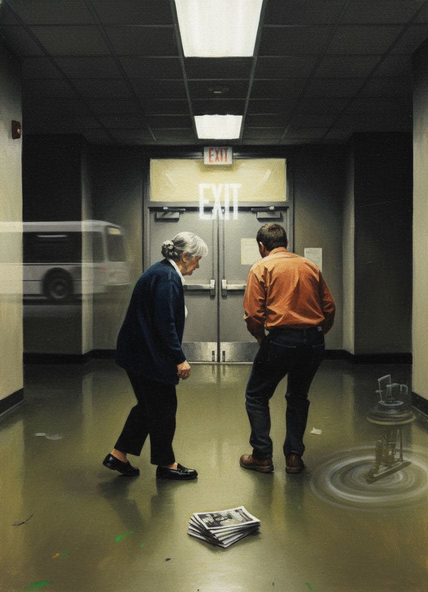 Mateo Assessing the Exit — Viktor Eklund · MODULAR one-of-a-kind original