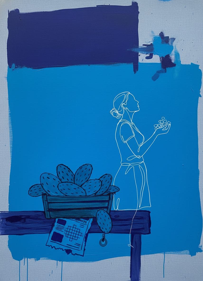 Mercado Vendor's Quiet Triumph — Saskia Vandenberg · MODULAR one-of-a-kind original