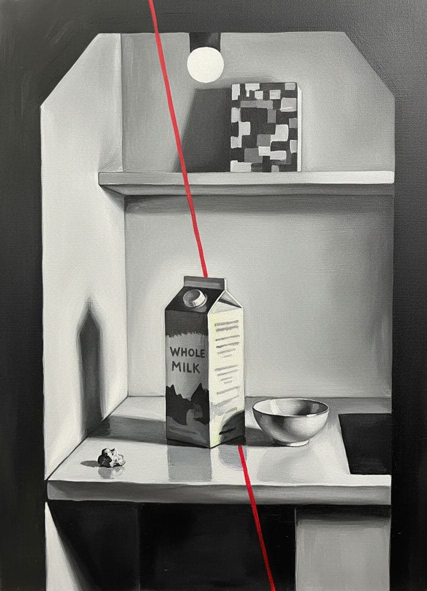 Milk Carton on the Counter — Viktor Eklund · MODULAR one-of-a-kind original