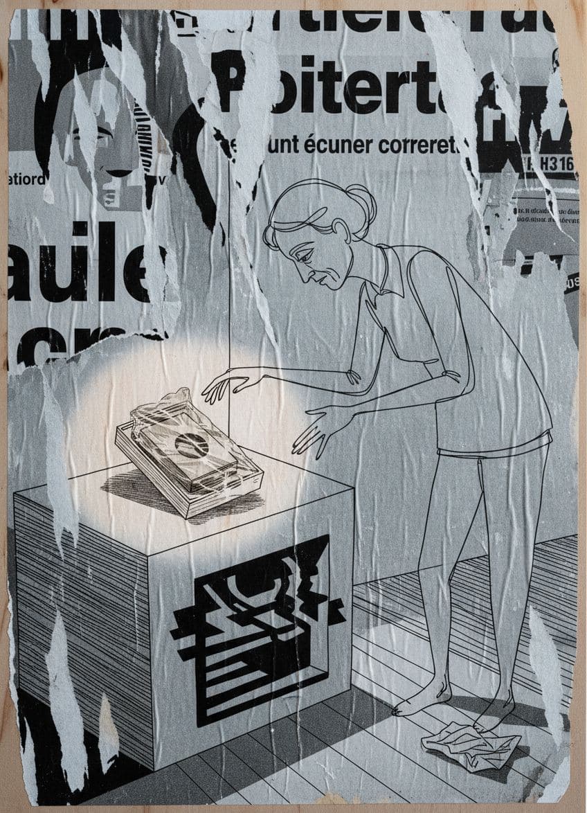 Museum Plinth with Condensation — Irmela Bechmann · MODULAR one-of-a-kind original