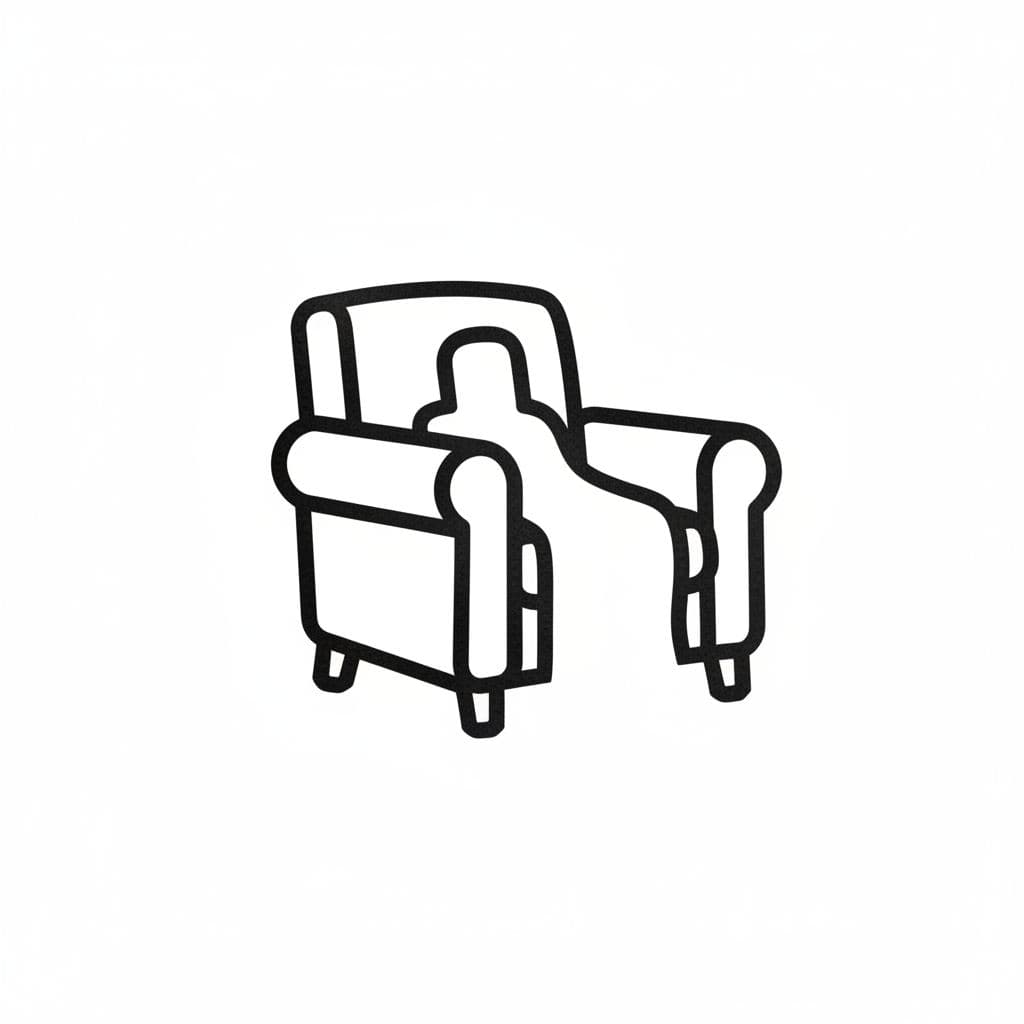 Office Break Room Armchair — Matteo Iannelli · MODULAR one-of-a-kind original