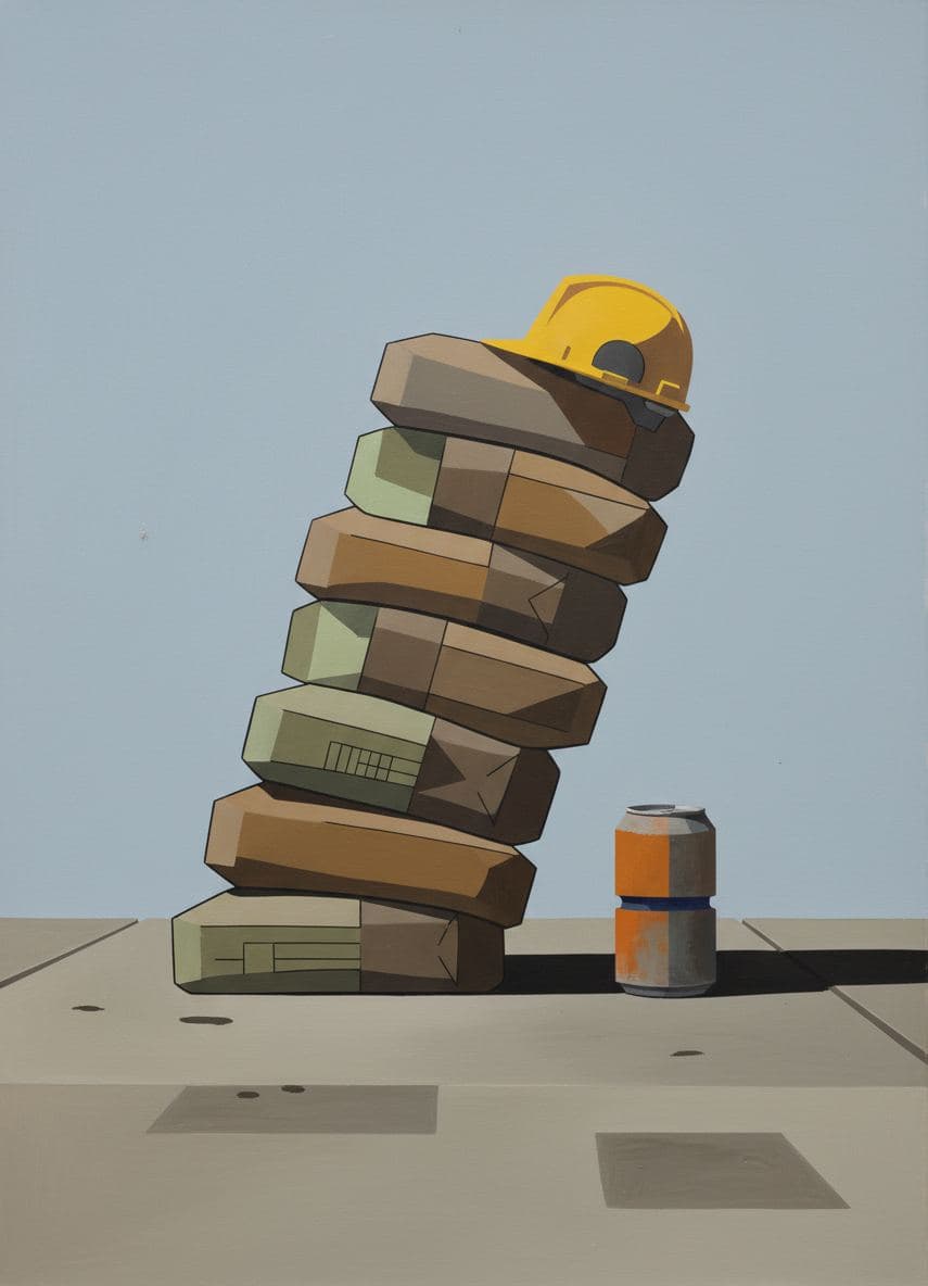 orange crush, concrete dreams — Viktor Eklund · MODULAR one-of-a-kind original