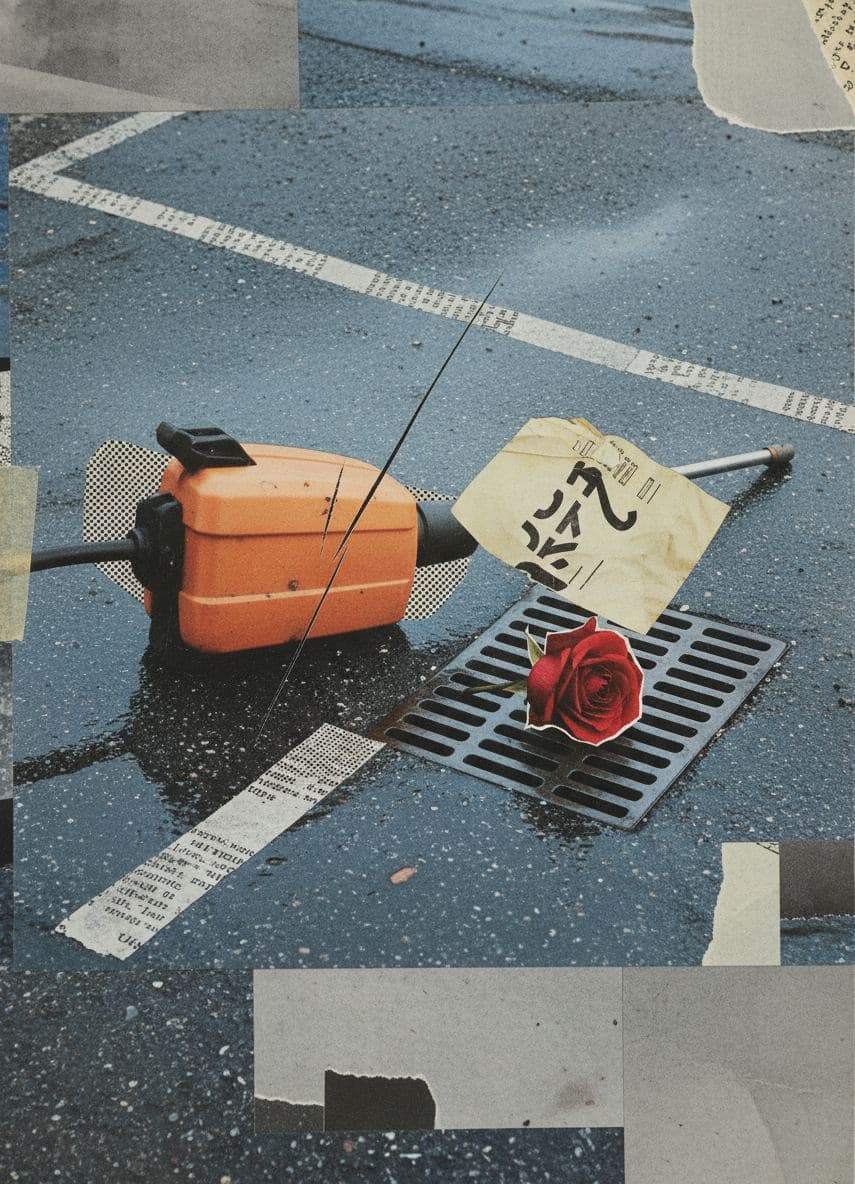 orange nozzle, pre-dawn delivery — Irmela Bechmann · MODULAR one-of-a-kind original
