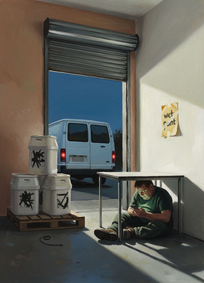 Pallet of Wax at the Dock — Stefan Tannhäuser · MODULAR one-of-a-kind original