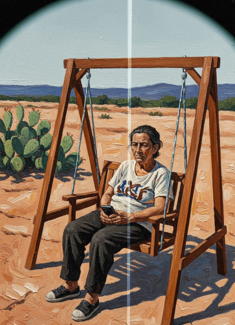 Phone Charging on the Swing — Matteo Iannelli · MODULAR one-of-a-kind original