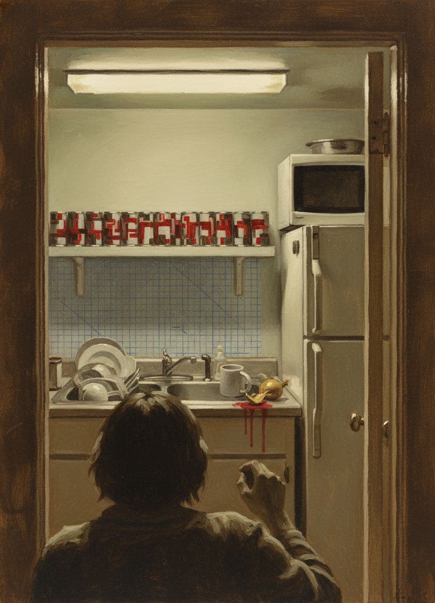 Piling Dishes in the Sink — Viktor Eklund · MODULAR one-of-a-kind original
