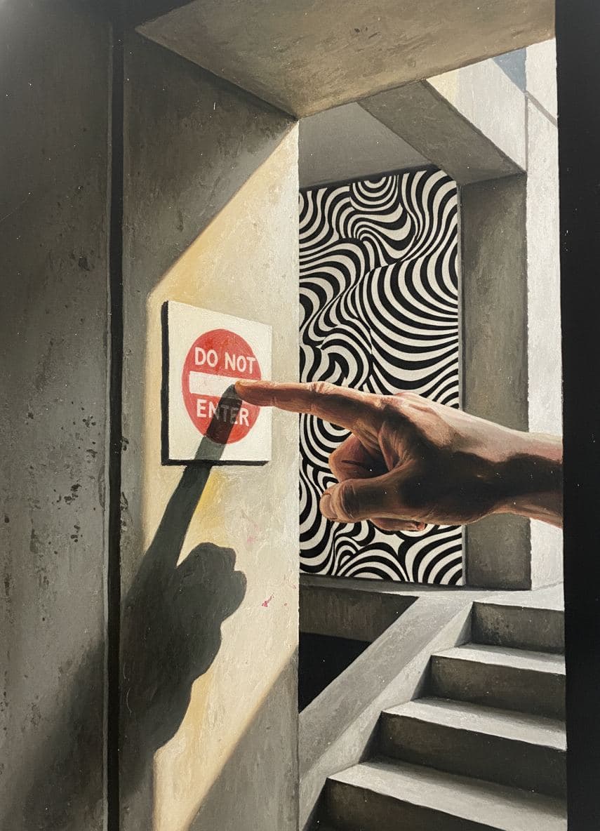 Pressing the Sign — Stefan Tannhäuser · MODULAR one-of-a-kind original