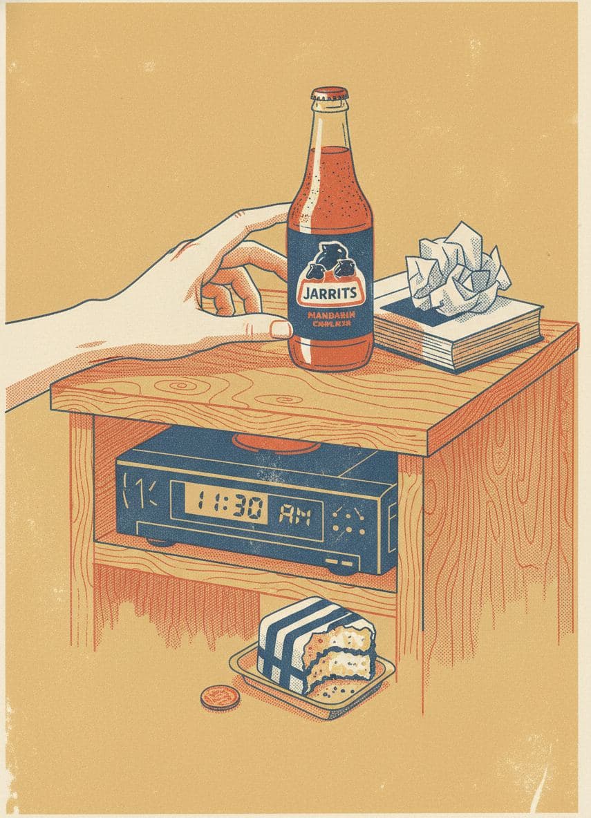 Rosa Reaching for the Soda — Hilda Prosser · MODULAR one-of-a-kind original