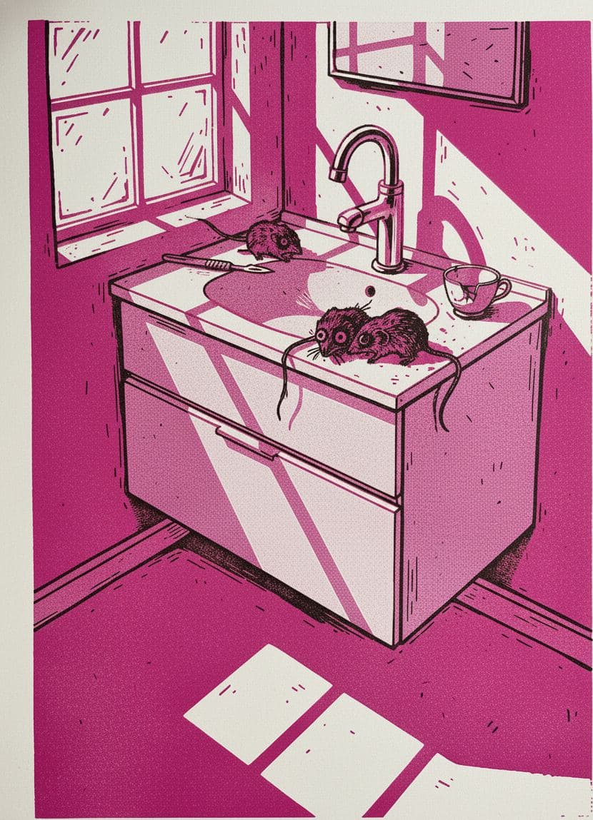 Scalpel on the Vanity — Hilda Prosser · MODULAR one-of-a-kind original