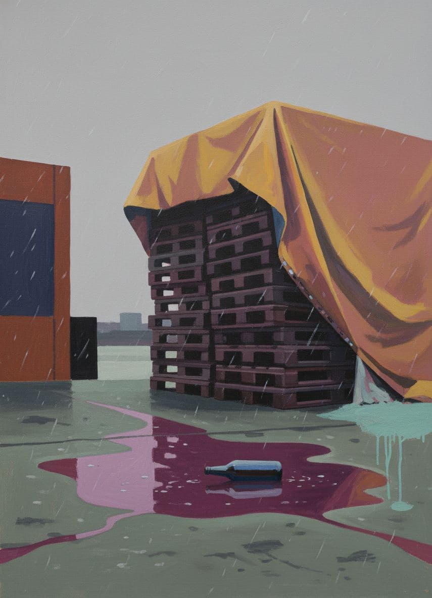 Securing the Tarpaulin — Saskia Vandenberg · MODULAR one-of-a-kind original
