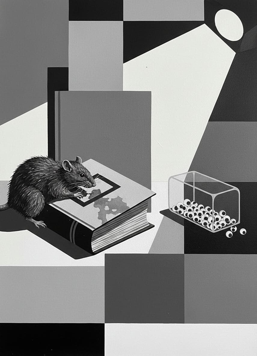 Security Floodlight and Shredded Pages — Stefan Tannhäuser · MODULAR one-of-a-kind original