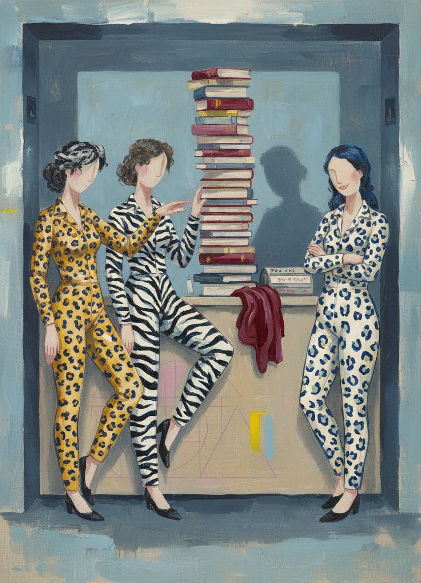Sequins, Overdue, and Service Bay — Saskia Vandenberg · MODULAR one-of-a-kind original