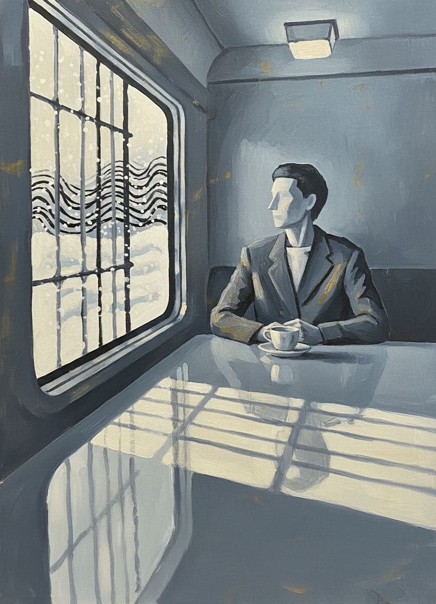 Sipping Lukewarm Tea — Saskia Vandenberg · MODULAR one-of-a-kind original