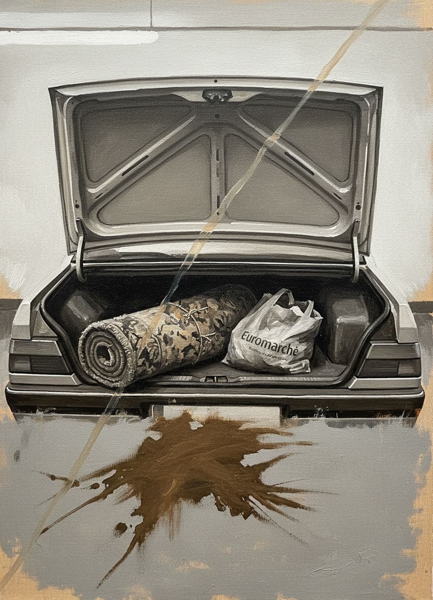 Someone Closing the Tailgate — Saskia Vandenberg · MODULAR one-of-a-kind original