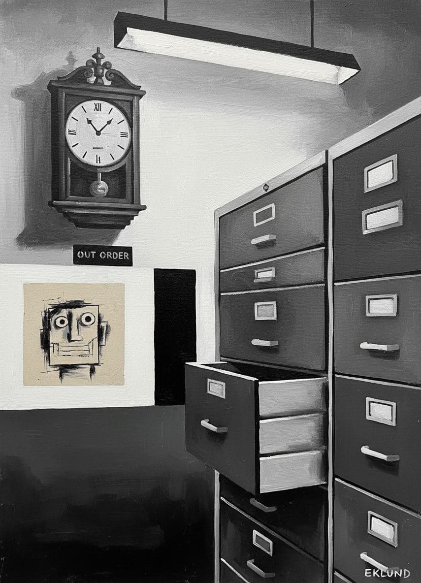 Someone Endures a Ceremony — Viktor Eklund · MODULAR one-of-a-kind original
