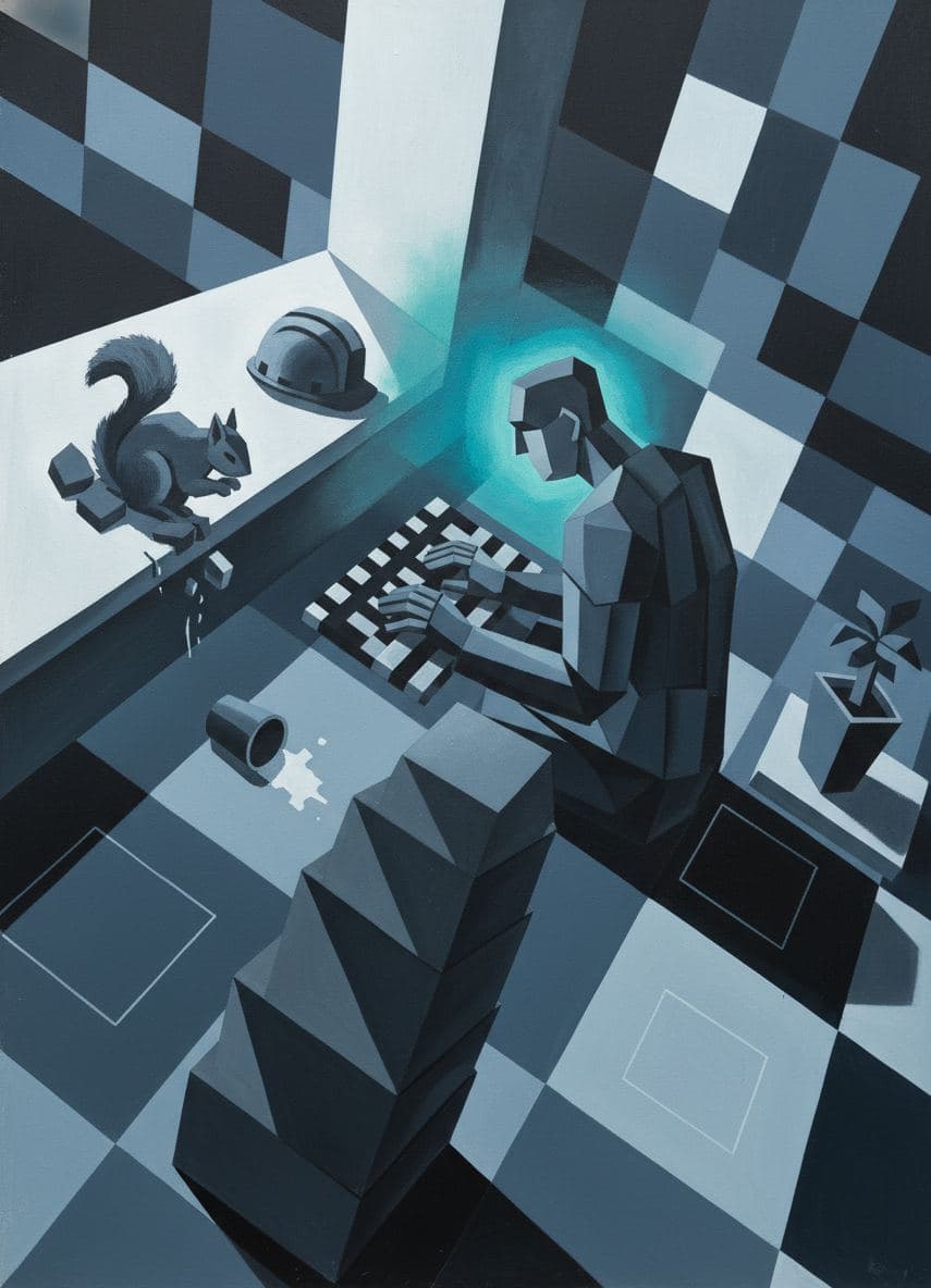 Someone Feigning Engagement — Viktor Eklund · MODULAR one-of-a-kind original
