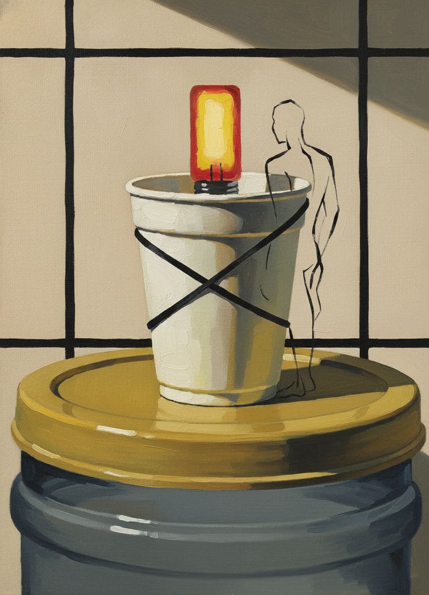 Someone Forgets a Cup — Viktor Eklund · MODULAR one-of-a-kind original