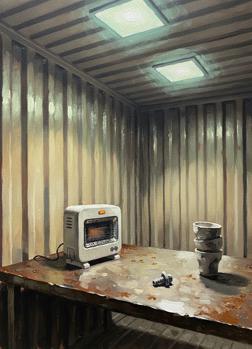 Someone Working in Container Three — Viktor Eklund · MODULAR one-of-a-kind original
