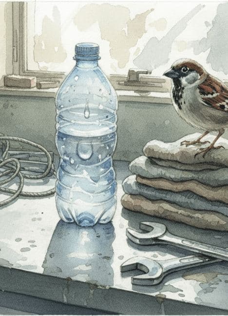 Sparrow on the Workbench — Matteo Iannelli · MODULAR one-of-a-kind original
