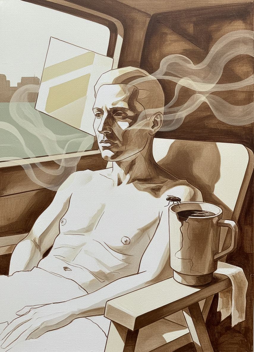 Spilling the Coffee — Viktor Eklund · MODULAR one-of-a-kind original