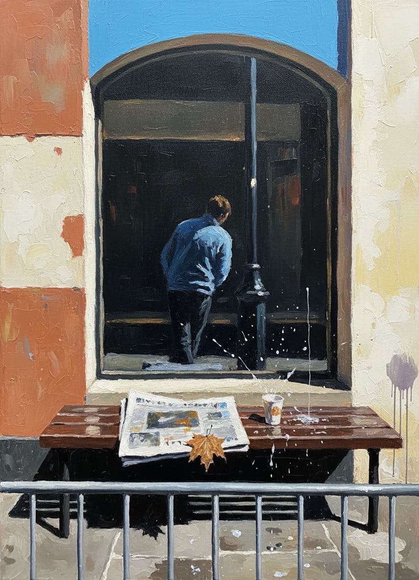 Spilling the Coffee — Viktor Eklund · MODULAR one-of-a-kind original