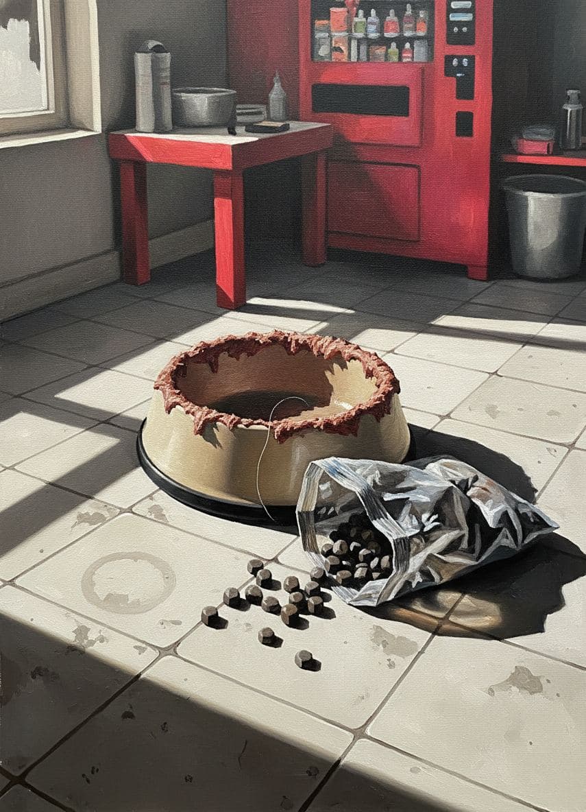 Spilling the Kibble — Viktor Eklund · MODULAR one-of-a-kind original
