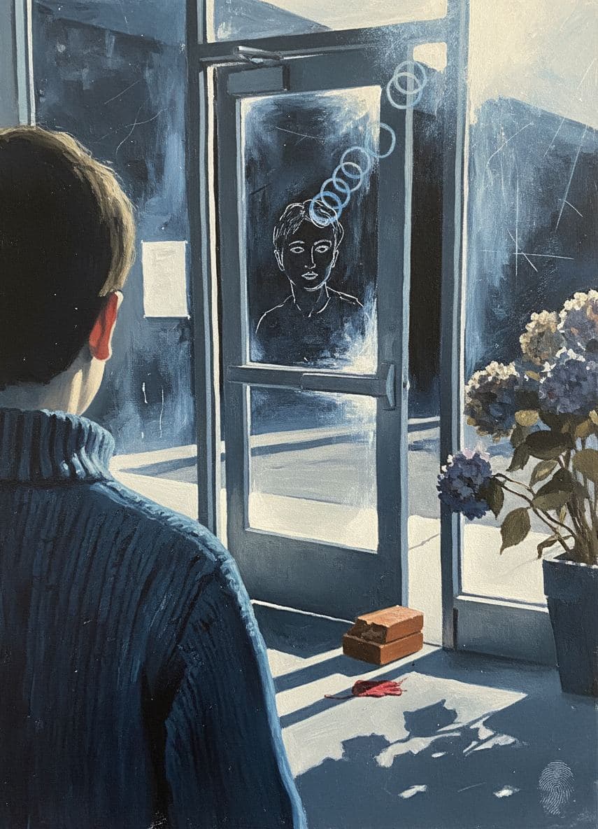 Spilling the Library Door — Viktor Eklund · MODULAR one-of-a-kind original
