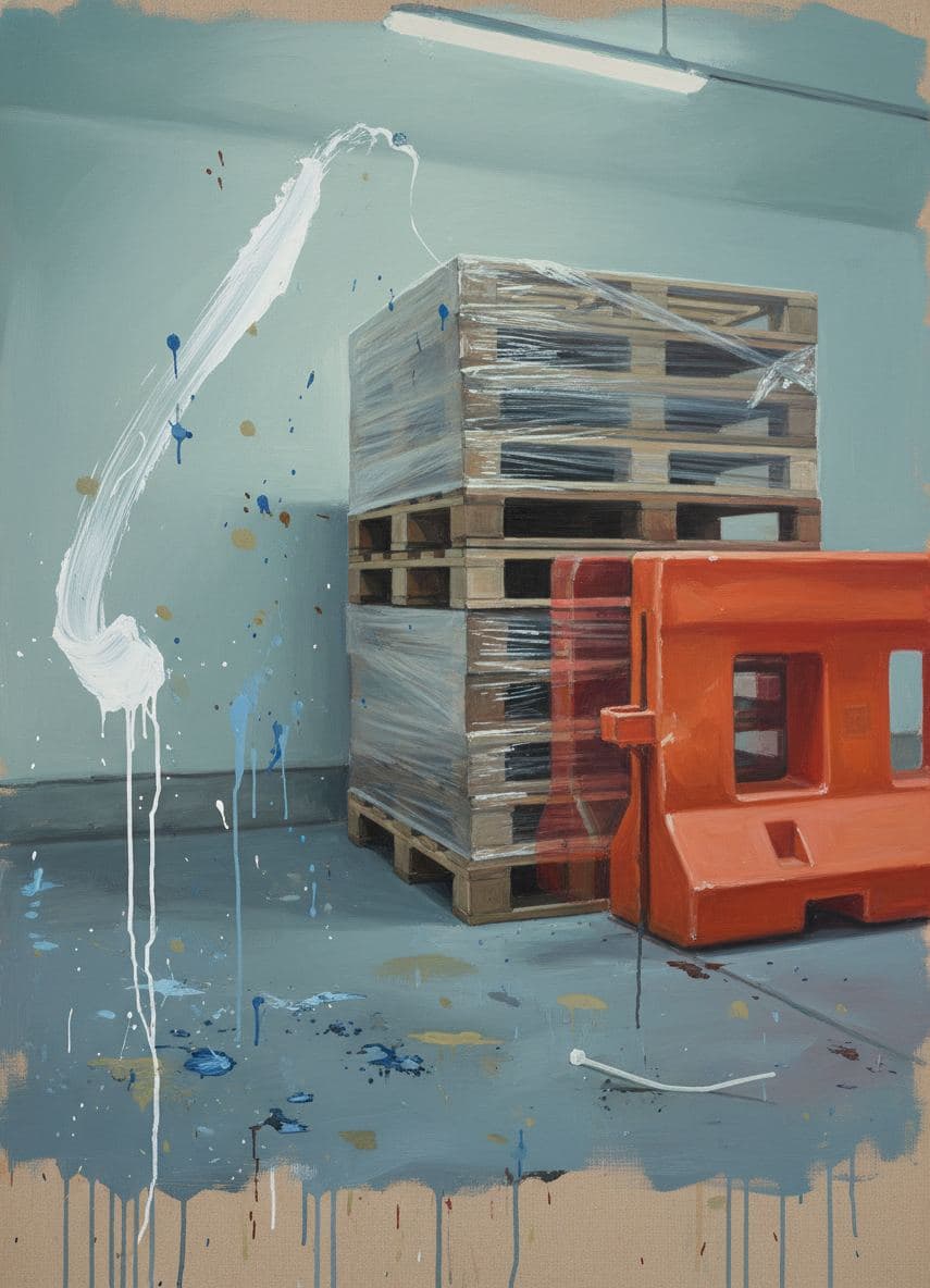 Stacking the Pallets — Saskia Vandenberg · MODULAR one-of-a-kind original