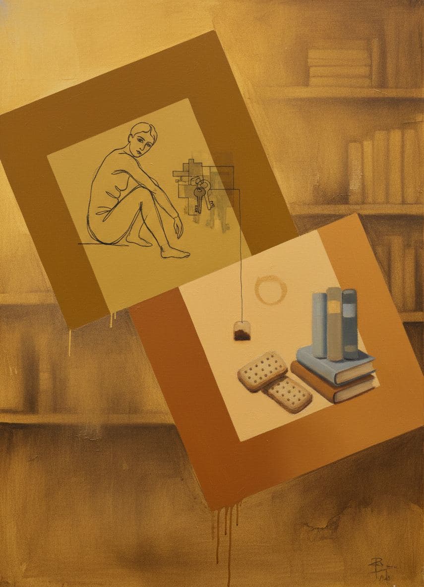 Staffroom Keys and Biscuits — Saskia Vandenberg · MODULAR one-of-a-kind original