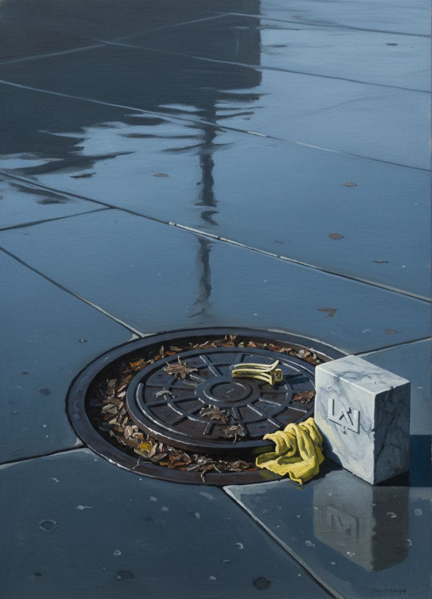 Storm Drain at the Memorial — Viktor Eklund · MODULAR one-of-a-kind original