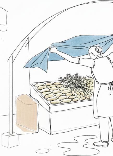 Stretching the Blue Tarp — Matteo Iannelli · MODULAR one-of-a-kind original