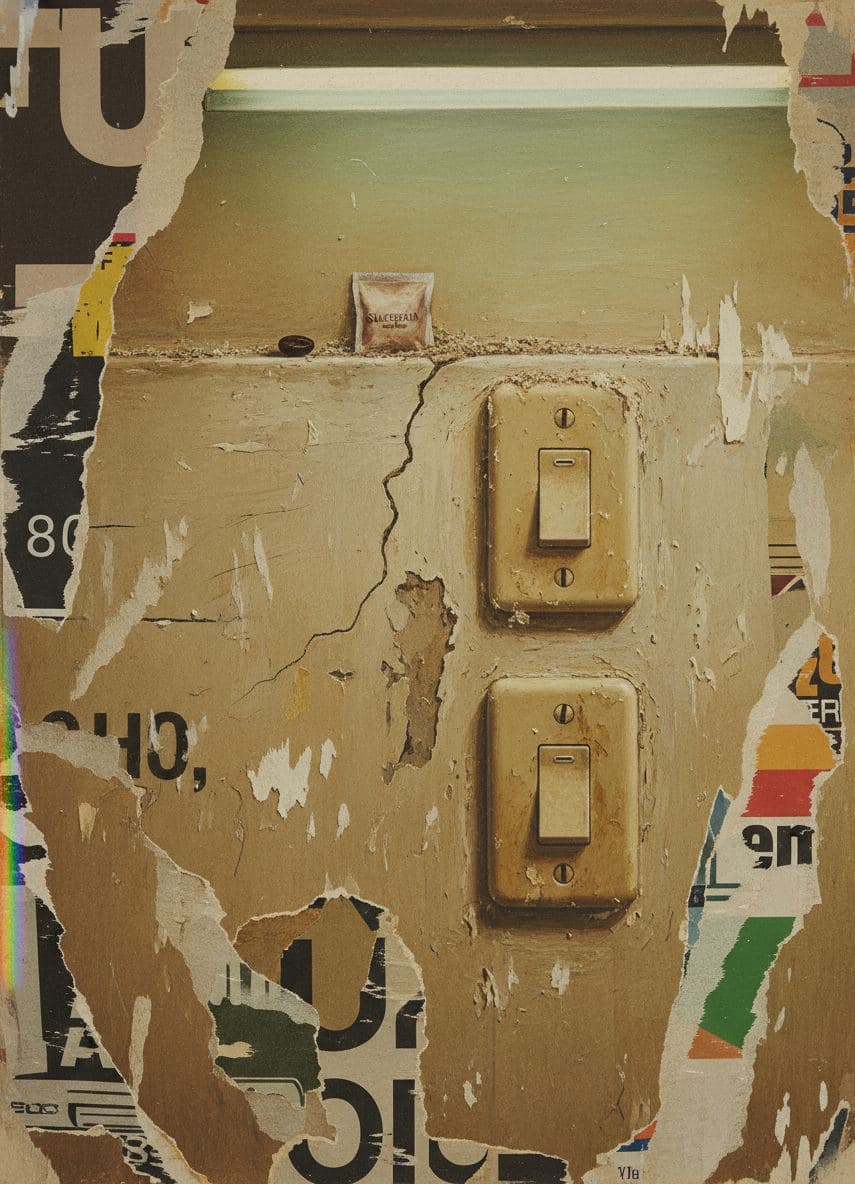 Sugar Packet on a Ledge — Irmela Bechmann · MODULAR one-of-a-kind original