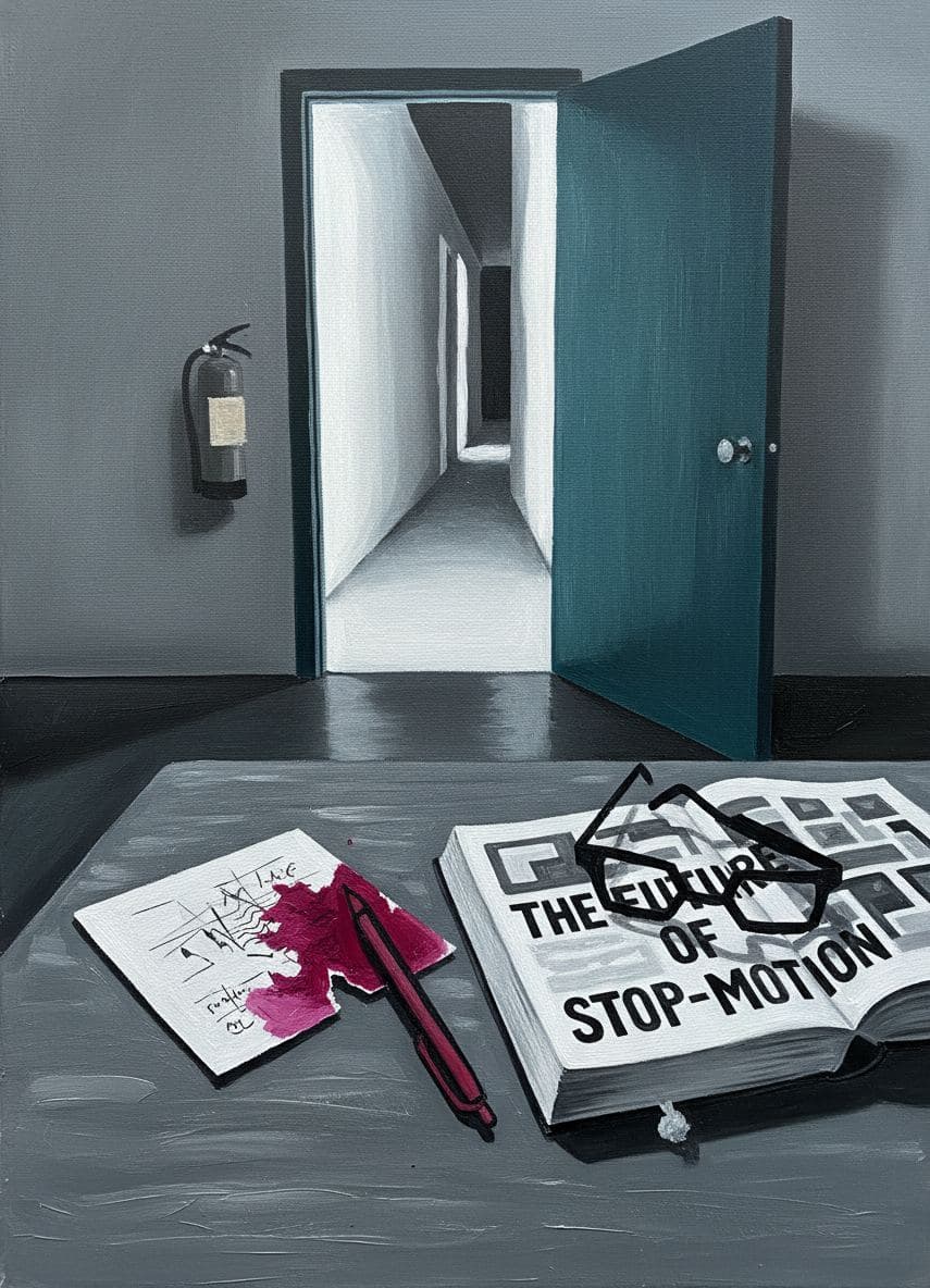The Artist Abandoning the Pen — Saskia Vandenberg · MODULAR one-of-a-kind original